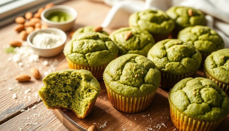 matcha muffin recipe with almond flour